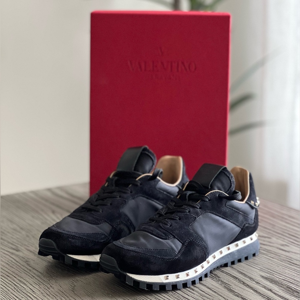 VALENTINO STUDDED SNEAKERS SHOES